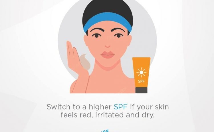  Dry, irritated, and tight skin is a sign that your skin needs a stronger SPF to fight damage from the sun